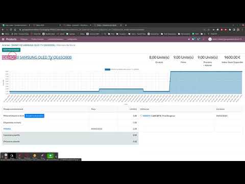 4.14 Consulter les mouvements de stock