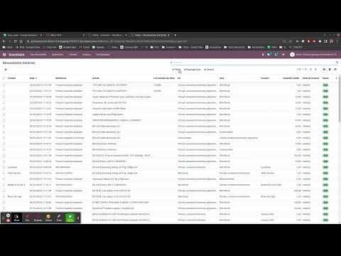 3.9 Liste des commandes en attente