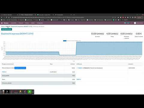 4.15 Affectation des stocks - Modification de réservation